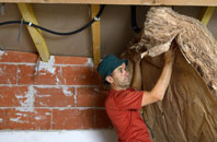 Saline tapered roof insulation